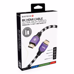 Gioteck HD3UNI-11-MU HDMI cable 2 m HDMI Type A (Standard) Black, Violet, White