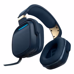 Gioteck TX70+ Headset Wireless Head-band Gaming USB Type-A Blue