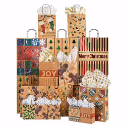 Joyin 10676, Gift wrap bag, Multicolour, 24 pc(s)