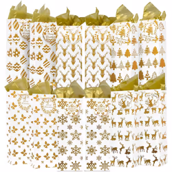 Joyin 10677, Gift wrap bag, Multicolour, 12 pc(s)
