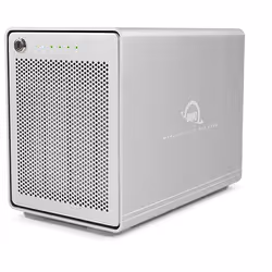 OWC Mercury Elite Pro Quad, HDD enclosure, 2.5/3.5", Serial ATA III, USB connectivity, Silver