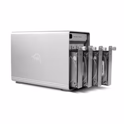 OWC Mercury Elite Pro Quad HDD enclosure Silver 2.5/3.5"