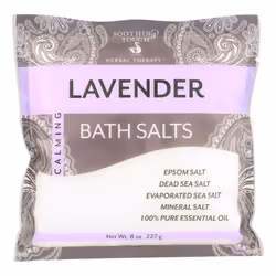 Soothing Touch Bath Salts - Lavender - Case of 6 - 8 oz(D0102HX8NAP.)