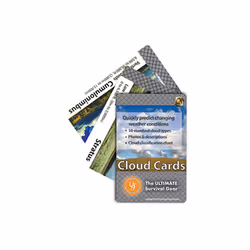 Ultimate Survival Technologies UST-20-80-0260 Learn & Live Pocket Guide of Clouds with 11 Informative Cards for Understanding ...
