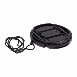 Fotodiox Inner Pinch Lens Cap  Lens Cover with Cap Keeper  52mm