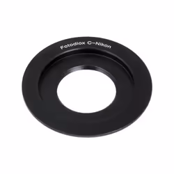 Fotodiox C-MOUNT NIKON, Black, Metal, Nikon D1, D1H, D1X, D2H, D2X, D2Hs, D2Xs, D3, D3X, D3s, D4, D100, D200, D300, D300S, D7 ...
