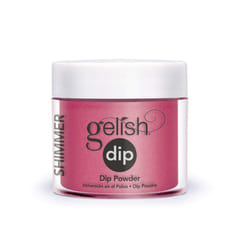 Gelish Powder Dip Collection (Ruby Two-Shoes) Red Nail Dip Powder  Red Nail Powder  Dip Powder Colors  8 ounce