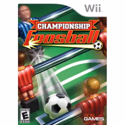 505 Games Championship Foosball, Wii, Wii, Multiplayer mode, E (Everyone), Physical media