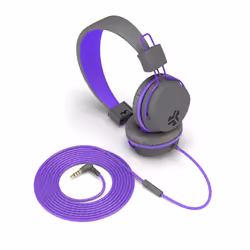 JLab JBuddies Kids Headphones - Grey/Purple - Additional view 5