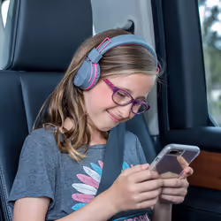 JLab JBuddies Kids Wireless Headphones - Grey/ Blue - Additional view 8