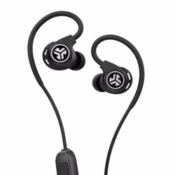 JLab Fit In-Ear Sport Wireless Headphones - Black, Wireless, 20 - 20000 Hz, Sports, 15 g, Headset, Black