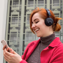 JLab Studio Wireless On-Ear Headset Wired & Wireless Head-band Calls/Music Bluetooth Black - Additional view 4