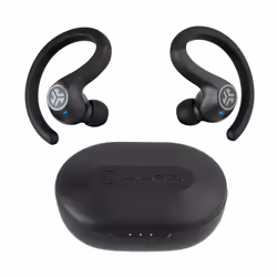 JLab Jbuds Air In-Ear Sports True Wireless Earbuds - Black, True Wireless Stereo (TWS), 20 - 20000 Hz, Calls/Music, 95.82 g, ...