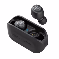 JLab GO AIR True Wireless Earbuds - Black, Wireless, Music, 20 - 20000 Hz, 43.5 g, Headphones, Black