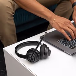 JLab GO Work PC, Mac, Mobile Wireless Headset - Black - Additional view 4