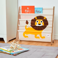 3 Sprouts SP3IRKLIO kids' bookcase 4 shelves Multicolour Sling bookcase