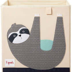 3 Sprouts SP3IBXSLO storage box Square Polyester Beige, Black, Blue, Grey, White