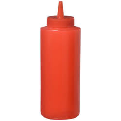 Winco Squeeze Bottles  12Ounce  Red  Medium  6Piece