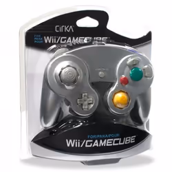 Hyperkin M05819-SL, Gamepad, GameCube, Nintendo Wii U, Analogue, Wired, Silver, Blister