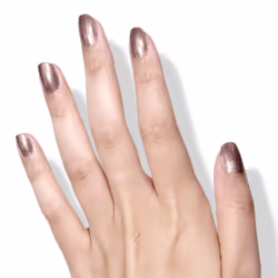 LONDONTOWN Kissed by Rose Gold nail polish Shimmer