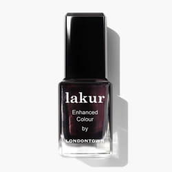 LONDONTOWN lakur Spilled Wine nail polish 12 ml Bordeaux Glitter