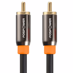 FosPower FOSCBL-2193, RCA, Male, RCA, Male, 0.9 m, Black