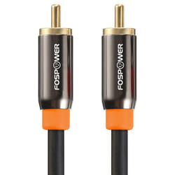 FosPower FOSCBL-2194 audio cable 1.8 m RCA Black
