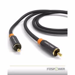 FosPower FOSCBL-2194 audio cable 1.8 m RCA Black