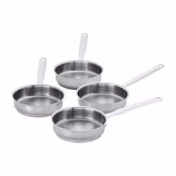 Demeyere Resto Mini Saute Pan Set Silver 4-Piece