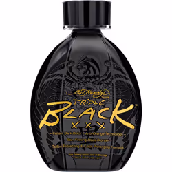 Ed Hardy BLACK XXX Instant Dark Color Tanning Lotion 13.5 oz