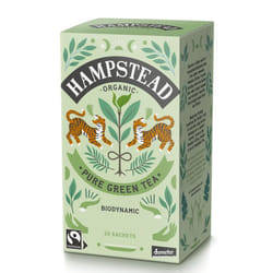 Hampstead Tea ORGANIC FAIRTRADE GREEN TEA BAGS