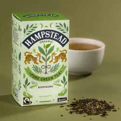 Hampstead Tea ORGANIC FAIRTRADE GREEN TEA BAGS
