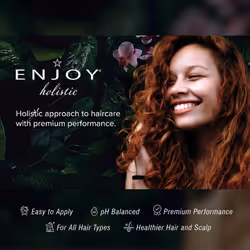 Enjoy Hair Care Holistic Heat Active Leave In Treatment  pH 4.5-5.5  Thermal Damage Protection  Curly Hair Products  Wavy Hair Products - 10