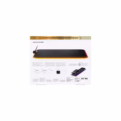 Steelseries QcK Prism Cloth Medium Gaming mouse pad Black - Additional view 10