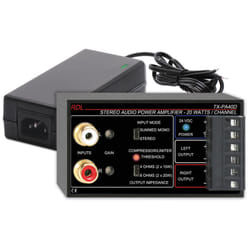 Radio Design Labs TX-PA40D 2.0 channels Black