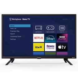 Westinghouse 32" LED Roku TV,32 inch Smart TV, with Apple TV+,BBC,Netflix,Freeview Play,Live TV,Voice Assistant,Dolby Audio M ...