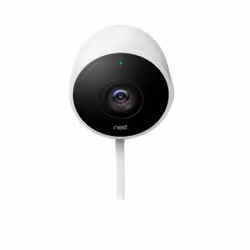 Nest Cam Outdoor, IP security camera, Outdoor, Wireless, Wall, Black, White, IP65