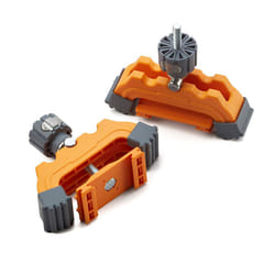 BORA Track Clamps  Securely Cut Any Angle with WTX and NGX Clamp Edge Systems  Saw Guide Accessory for Woodworking  Carpentry  D