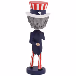 Royal Bobbles Uncle Sam Bobblehead  Premium Polyresin Lifelike Figure