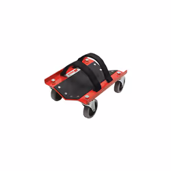 Extreme Max 5800.0228 V-Slides Snowmobile Dolly System - Steel  Red