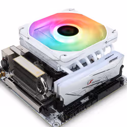 Thermalright AXP120-X67 WHITE ARGB computer cooling system Computer case Air cooler 12 cm 1 pc(s) - Additional view 5