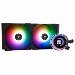 Thermalright Frozen Notte 240 BLACK ARGB, Liquid cooling kit, 12 cm, Black