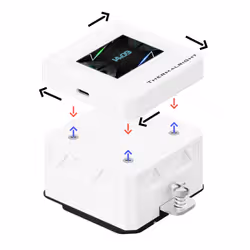 Thermalright Frozen Warframe 360 Processor All-in-one liquid cooler 12 cm White 1 pc(s) - Additional view 3
