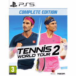 NACON Tennis World Tour 2 - Complete Edition, PlayStation 5, Multiplayer mode, E (Everyone), Physical media