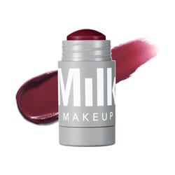 Lip + Cheek, Quickie (Deep Plum) - 0.21 fl oz - Cream Blush & Lip Colour - Buildable & Blendable - 1,000+ Swipes Per Stick - Non-Comedogenic - Vegan,