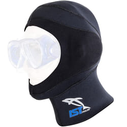IST HD-6 Dual Layer 5mm Neoprene Dive Hood  Use with ProEar Mask (Medi