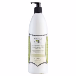 Earthly Body Miracle Oil Shave Cream 16 oz - Helps Reduce Nicks Small Cuts & Skin Irritation - With Tea Tree Hemp Seed & A ...