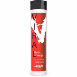 Red Hair Color Depositing Colorwash  Red Viral Shampoo for Brunettes and Brown Hair + Bondfix Bond Rebuilder  Semi Permanent  ...
