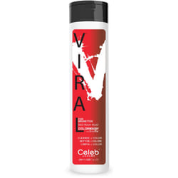 Red Hair Color Depositing Colorwash  Red Viral Shampoo for Brunettes and Brown Hair + Bondfix Bond Rebuilder  Semi Permanent Hair Color  Veg