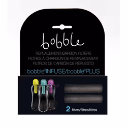 Replacement Carbon Filters for Bobble Classic, Infuse and Plus Bottles